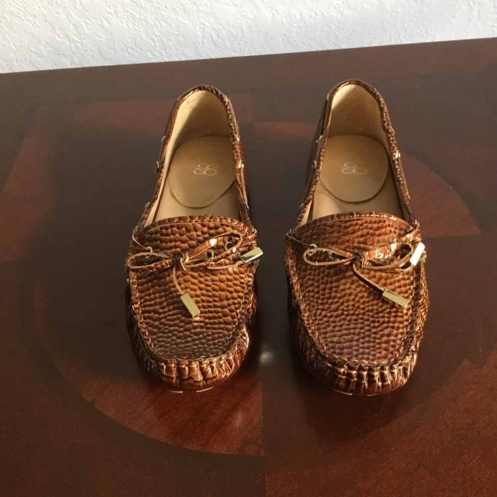 Andrew Stevens Loafer Bronx Croco 7M NIB